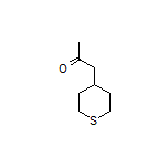 1-(Tetrahydro-2H-thiopyran-4-yl)-2-propanone Structure