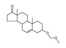 3beta-(Methoxymethoxy)androst-5-en-17-one结构式