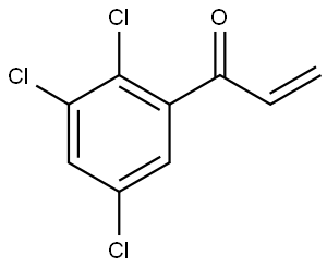 1-(2,3,5-Trichlorophenyl)-2-propen-1-one Structure