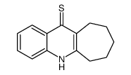 5,6,7,8,9,10-Hexahydro-11H-cyclohepta[b]quinoline-11-thione Structure