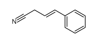 (E)-4-phenyl-3-butenenitrile Structure