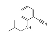 2-(ISOBUTYLAMINO)BENZONITRILE Structure