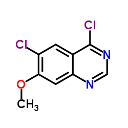 4,6-Dichloro-7-methoxyquinazoline structure