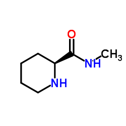 2-Piperidinecarboxamide,N-methyl-,(2S)-(9CI)结构式