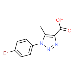 1-(4-溴苯基)-5-甲基-1H-1,2,3-三唑-4-羧酸图片