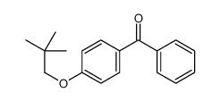 [4-(2,2-dimethylpropoxy)phenyl]-phenylmethanone Structure