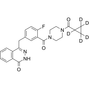 Olaparib D5 Structure