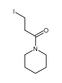 3-iodo-1-piperidino-1-propanone结构式