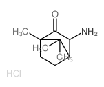 3-amino-1,7,7-trimethyl-norbornan-2-one structure