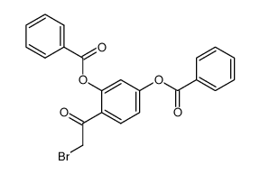 2',4'-dibenzoyloxy-2-bromoacetophenone Structure