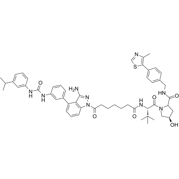 PROTAC VEGFR-2 degrader-1 Structure