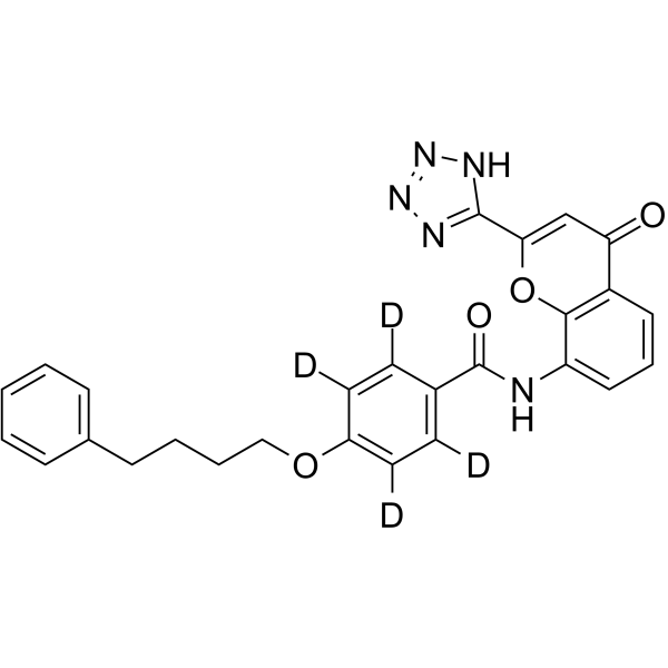 Pranlukast-d4 Structure