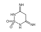 1,1-dioxo-4H-1,2,6-thiadiazine-3,5-diamine Structure