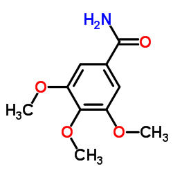 3,4,5-TRIMETHOXYBENZAMIDE Structure