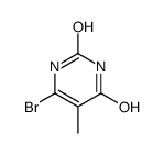 6-bromo-5-methyl-1H-pyrimidine-2,4-dione Structure