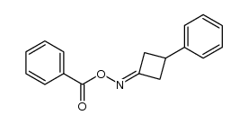 3-phenylcyclobutanone O-benmzoyloxime结构式