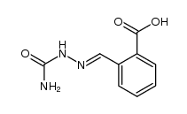 2-semicarbazonomethyl-benzoic acid结构式