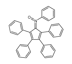 N-phenyl-1,2,3,4-tetraphenylcyclopentadienone ketoxime结构式