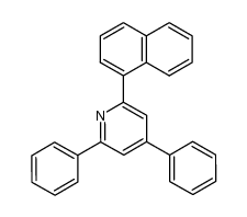 2-(1-naphthyl)-4,6-diphenylpyridine Structure