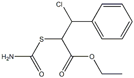 α-[(Carbamoyl)thio]-β-chlorobenzenepropionic acid ethyl ester picture