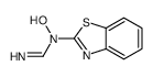 Methanimidamide, N-2-benzothiazolyl-N-hydroxy- (9CI) picture