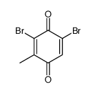 2,6-dibromo-3-methylbenzoquinone结构式