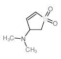 N,N-dimethyl-1,1-dioxo-2,3-dihydrothiophen-3-amine structure