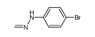 formaldehyde (4-bromo-phenyl)-hydrazone结构式