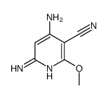 4,6-diamino-2-methoxypyridine-3-carbonitrile Structure