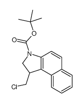 N-Boc-1-chloromethyl-1,2-dihydro-3H-benzo[e]indole Structure