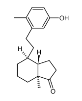 3-Hydroxy-9,10-seco-1,3,5(10)-androstatrien-17-on (9,10-seco-10-methyl-oestron) Structure