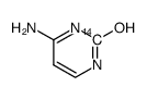 4-amino-1H-pyrimidin-2-one Structure