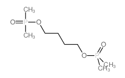 Phosphinic acid,dimethyl-, 1,4-butanediyl ester (9CI) Structure