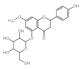 櫻花苷结构式