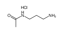 N-(3-Aminopropyl)acetamide HCl结构式