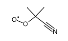 cyano-i-propylperoxyradical Structure