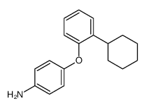 4-(2-Cyclohexylphenoxy)aniline结构式