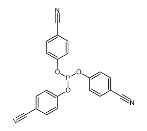 tris(4-cyanophenyl) phosphite结构式