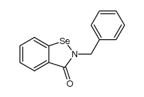 2-benzylbenzo[d][1,2]selenazol-3(2H)-one Structure