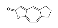 7,8-dihydro-6H-azuleno[6,5-b]furan-2-one结构式