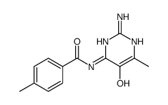 N-(2-amino-5-hydroxy-6-methylpyrimidin-4-yl)-4-methylbenzamide Structure