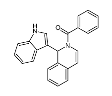 [1-(1H-indol-3-yl)-1H-isoquinolin-2-yl]-phenylmethanone Structure