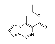 4-Methylpyrazolo[5,1-c][1,2,4]triazine-3-carboxylic acid ethyl ester结构式