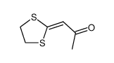 1-(1,3-dithiolan-2 -ylidene)propan-2-one结构式