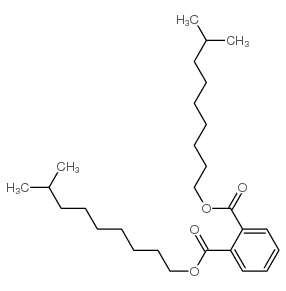 Diisodecyl phthalate structure