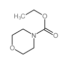 Ethyl morpholinocarboxylate Structure