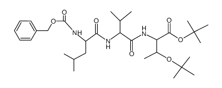 Z-Leu-Val-Thr(tBu)-OtBu Structure