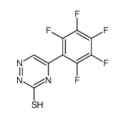 5-(2,3,4,5,6-pentafluorophenyl)-2H-1,2,4-triazine-3-thione结构式