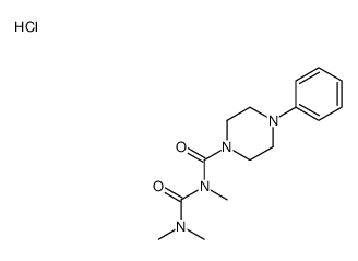 N-(dimethylcarbamoyl)-N-methyl-4-phenyl-piperazine-1-carboxamide hydro chloride picture