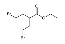 4-bromo-2-(2-bromo-ethyl)-butyric acid ethyl ester结构式